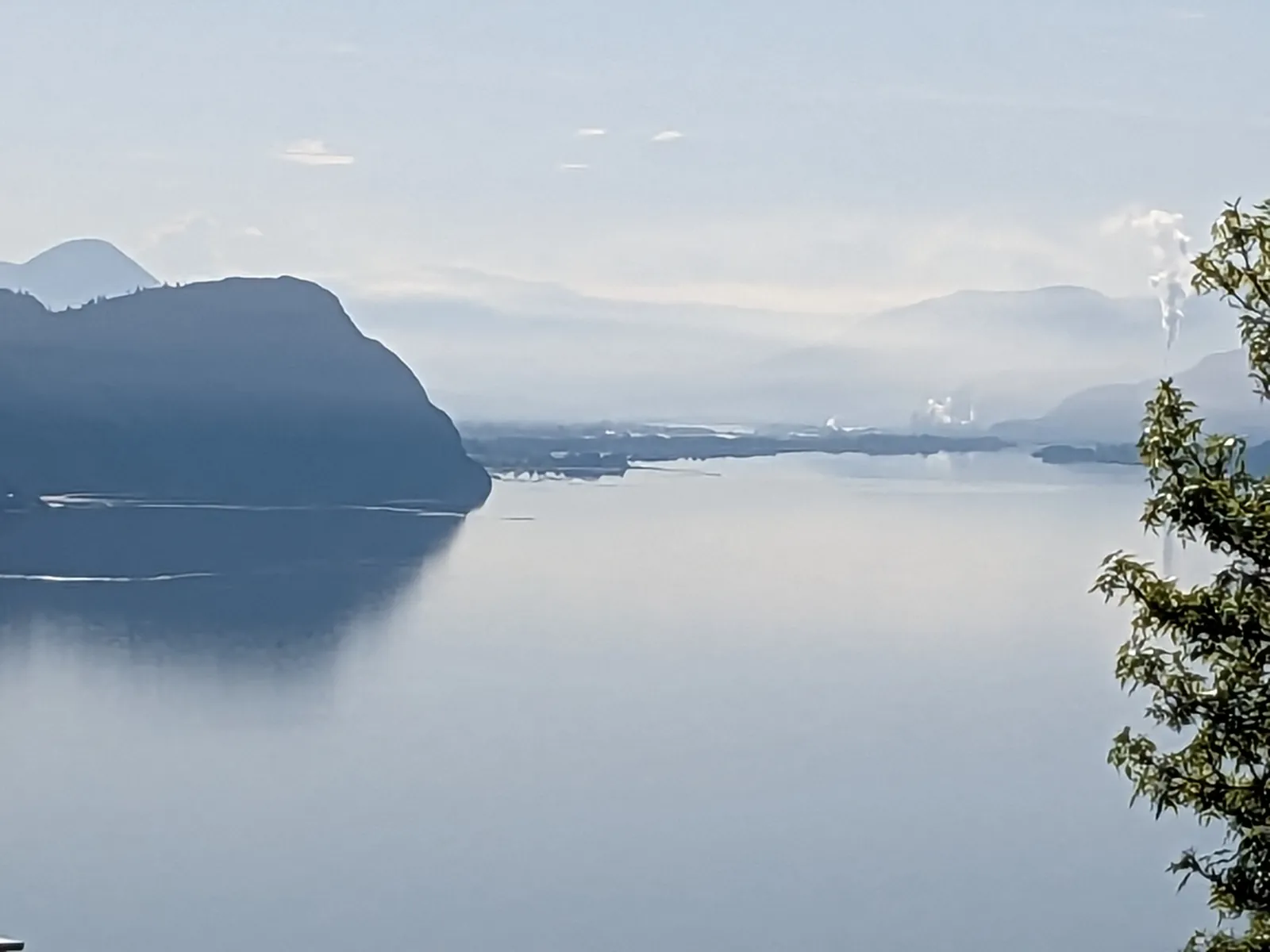 Kamloops Lake from the Trans-Canada Highway
